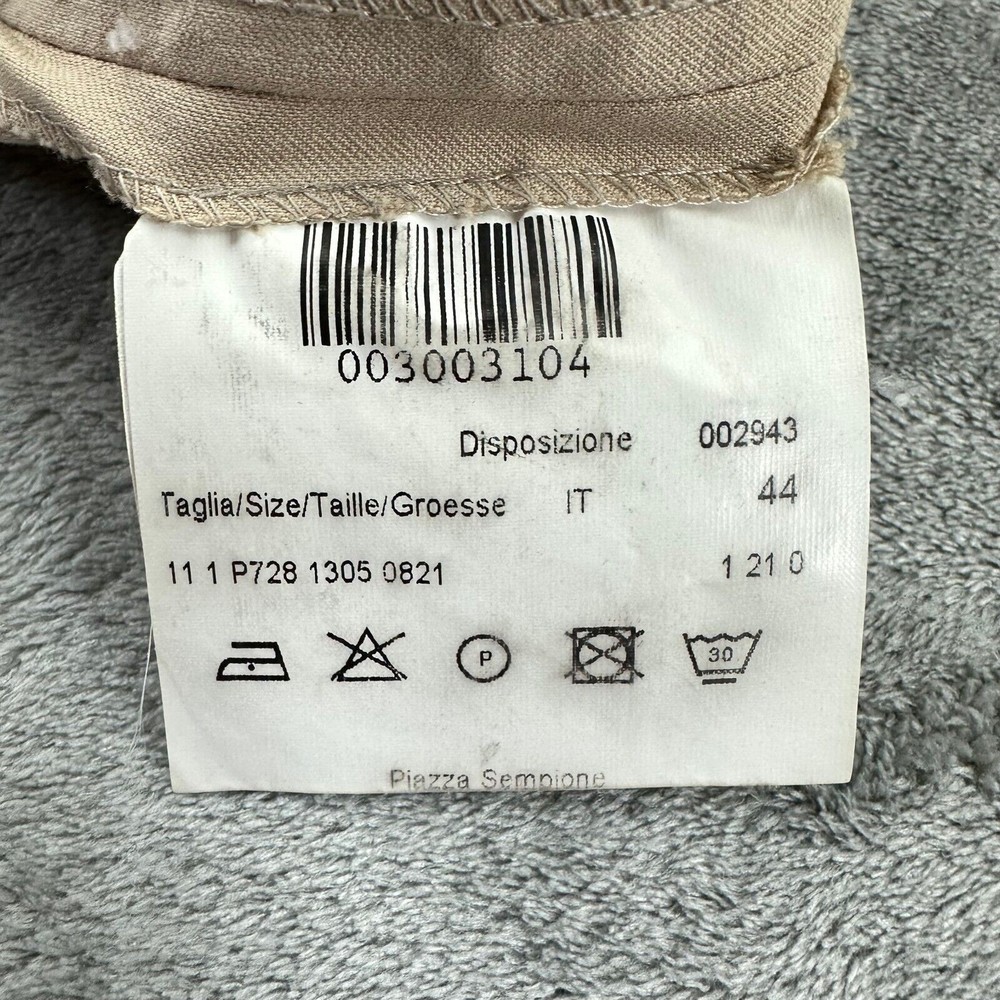 PIAZZA SEMPIONE Size EU 44/ US 8 Womens Tan Knee Length Cotton Shorts‎ - Picture 6 of 12